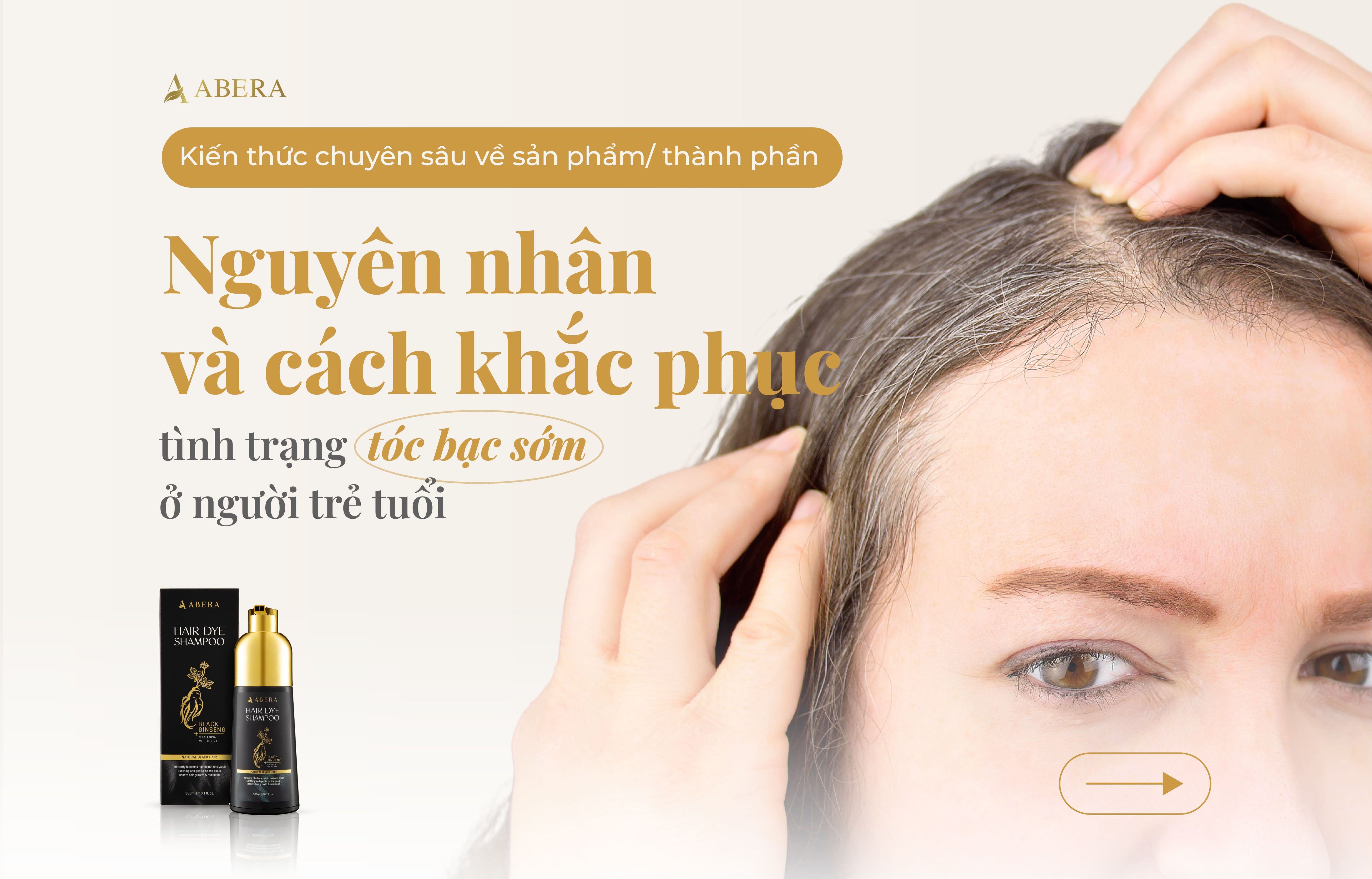 Nguyên nhân và cách khắc phục tình trạng tóc bạc mọc sớm ở người trẻ tuổi