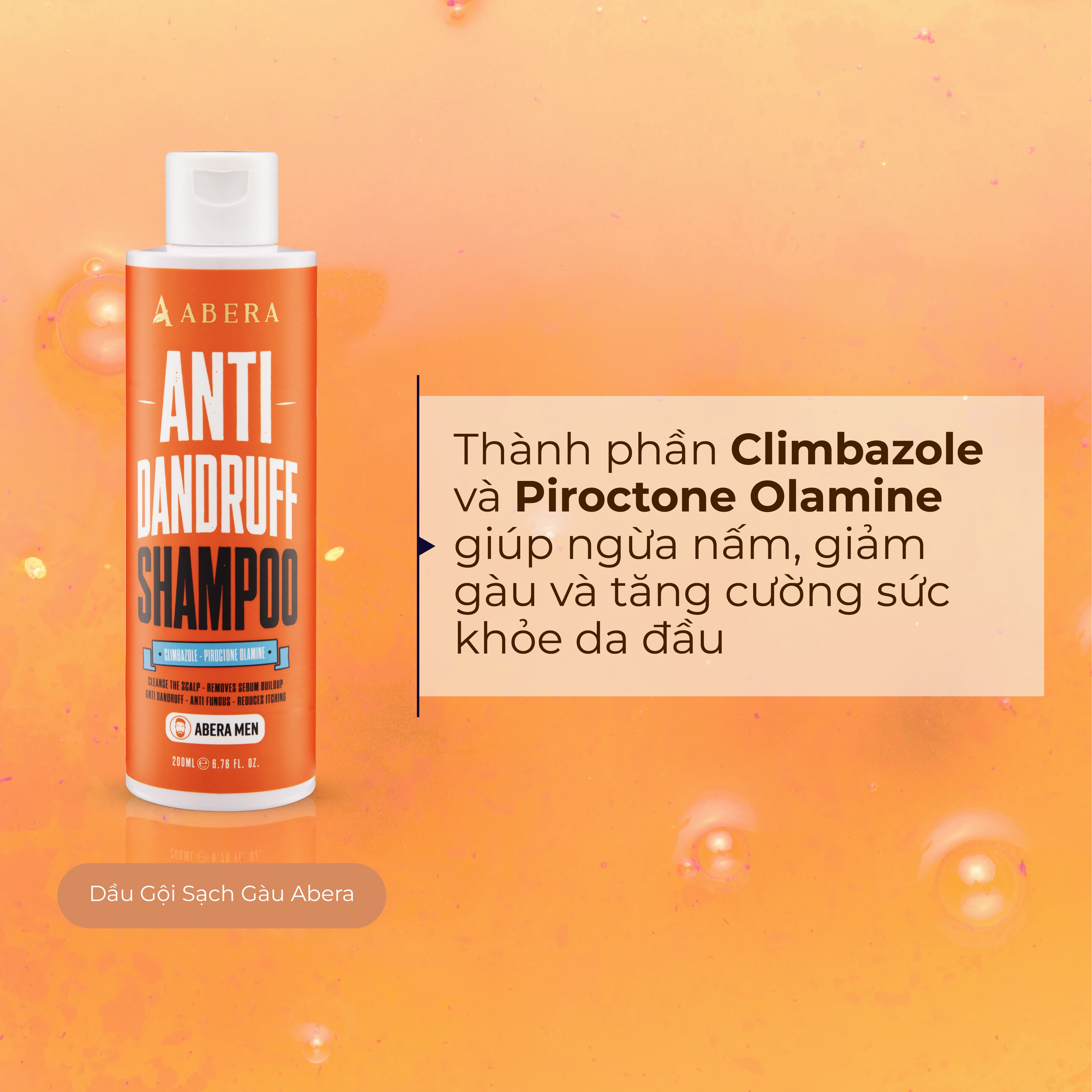 Dầu Gội Sạch Gàu Abera Men