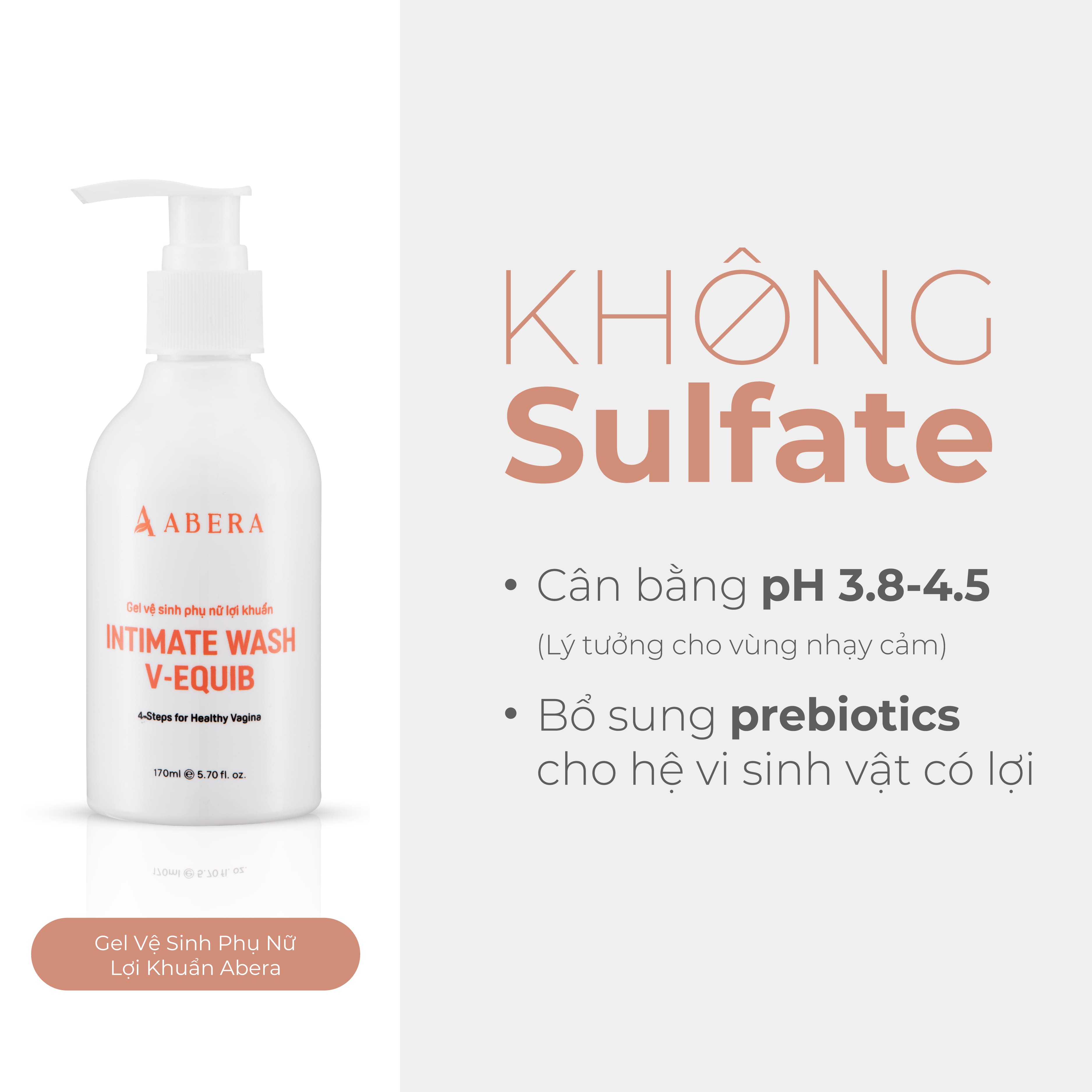 Gel Vệ Sinh Lợi Khuẩn Abera