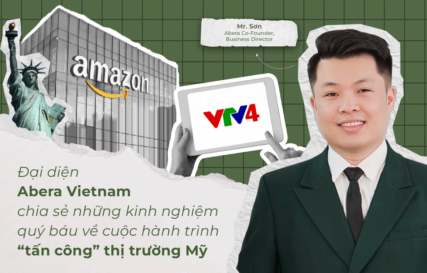 Abera Vietnam được VTV4 nhắc tên như là một hiện tượng tiêu biểu trong các doanh nghiệp vươn ra thị trường toàn cầu