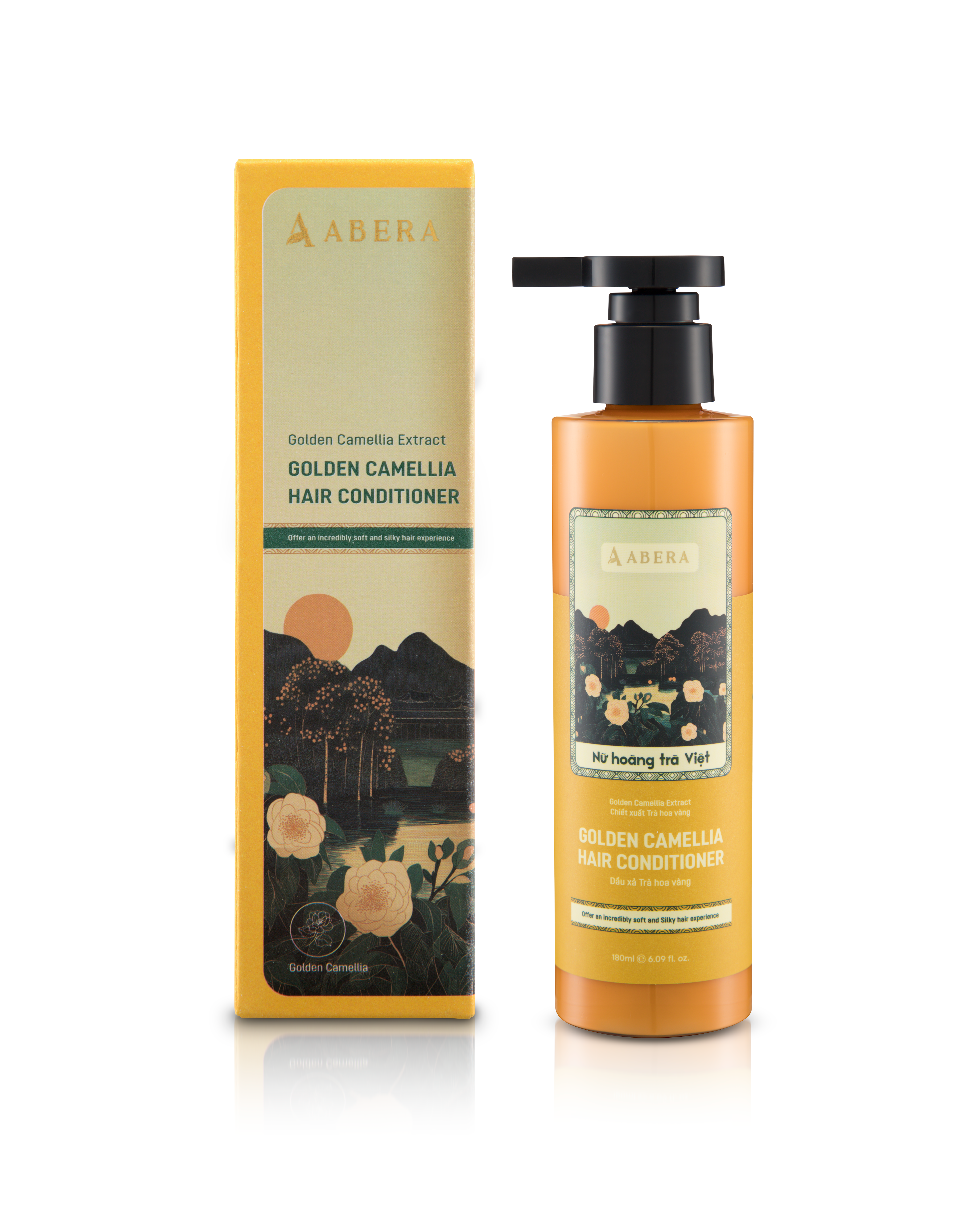 Dầu Xả Trà Hoa Vàng Abera