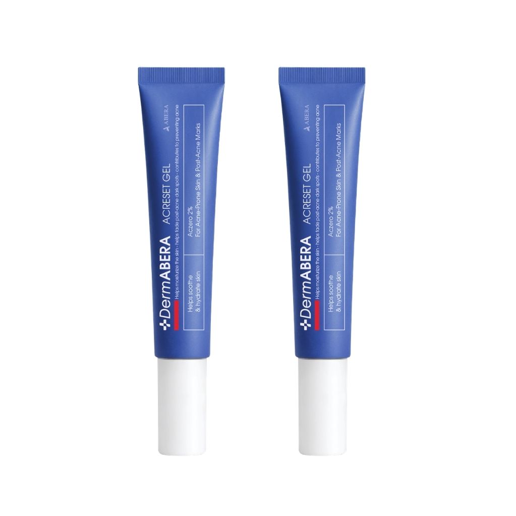 Combo 2 gel chấm mụn 7 tác động DermABERA ACRESET GEL ACZERO - Trikenol Plus - BHA