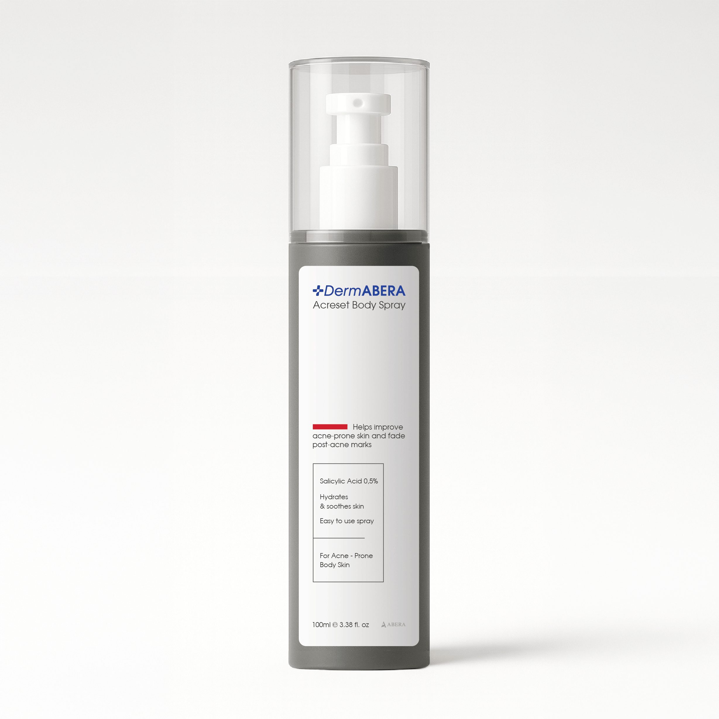 Tẩy tế bào chết & Xịt mụn lưng DermABERA